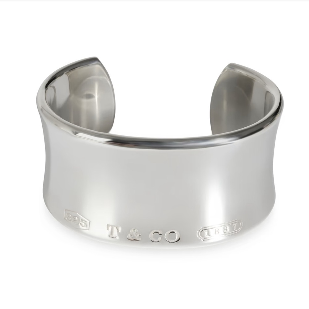Tiffany & Co. 1837 Wide Cuff Bracelet 🩶✨